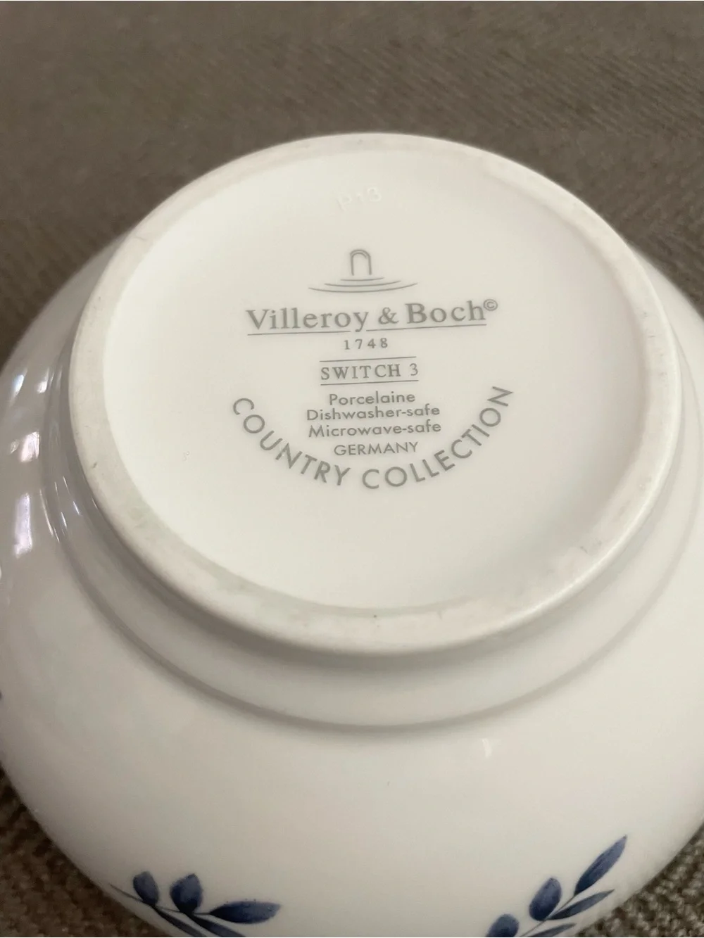 Villeroy & Boch Switch 3 Porcelain Rice Bowl 5 1/2” Made in Germany